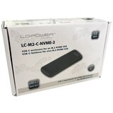 LC Power kućište vanjskog tvrdog diska, 3.2 2x1 Type C, M.2 NVMe SSD, LC-M2-C-NVME-2 | shoptok.hr