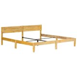  Posteljni okvir iz trdnega mangovega lesa 200 cm | Shoptok.si