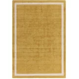 Asiatic Carpets Oker rumena ročno tkana volnena preproga 68x240 cm Albi –