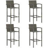  5-dijelni vrtni barski set sivi | shoptok.hr