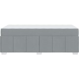  Konstrukcija postelje z vzmetnico Svetlo siva 90 x 190 cm blago, (5000124137) | Shoptok.si