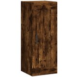 Maison Chic Stenska omarica - Zidna omarica dimljeni hrast 34,5x34x90 cm inženirski les iu171, (22063548) u