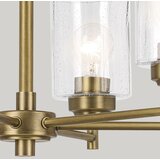  Kichler KL-WINSLOW6-NBR - Luster na lancu WINSLOW 6xE27/60W/230V mesing | Eponuda.com
