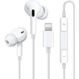  Coolden In-Ear Headphones for iPhone Headphones HiFi Audio Stereo with Microphone and Volume Control Compatible with iPhone 14/14 Pro/13 Pro Max/13/12/SE/11/XR/8/7 Supports All iOS Systems (White) | Shoptok.si