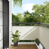 vidaXL Balkonski zaslon krem 75x1000 cm 100 % poliester Oxford Cijene