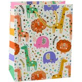  Safari Animals Paper Gift Bag 23 x 18 x 10.5 cm | Shoptok.si