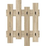 vidaXL Nadwyčajna obešalnik za plašče Sonoma Oak 60 x 3 x 82 cm | Shoptok.si