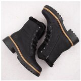 Rieker Visoke superge Workery 72625-00 Črna | Shoptok.si