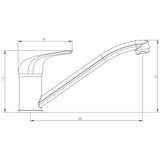 Go On slavina za sudoper 24017-CR-1 | shoptok.hr
