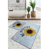  Be Positive Djt Multicolor Bathmat Set (2 Pieces) | Eponuda.ba