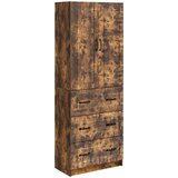vidaXL Set ormara 2 kom. 66 x 34 5 x 87 cm Konstruirano drvo - Dimljeni hrast Cijene