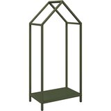  stojalo za drva olivno zelena 40x25x90 cm hladno valjano jeklo | Shoptok.si