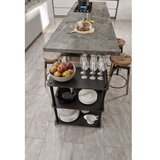 Hanah home servement cart combo, crna Cijene