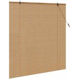 Rolo zavjesa Smeđa 140 x 160 cm 5 mm Bambus | Eponuda.ba