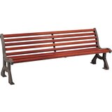 PROCITY Lesena klop LUBLIN, globina sedeža 385 mm, kovinske barve, mahagoni Cene