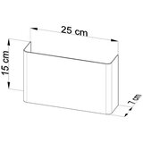  Stenska svetilka COPERTURA, (21347260) | Shoptok.si