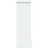 vidaXL Okvir za kamin bela 90x30x90 cm inženirski les | Shoptok.si