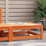  Vrtni tabure voštano smeđi 70 x 70 x 30 cm od masivne borovine | shoptok.hr