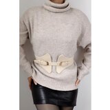 Fenzy Široki Remen Od Umjetne Kože, Bež Cijene