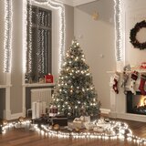 vidaXL LED veriga z 2000 LED lučkami hladno bela 40 m PVC Cene