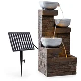 Fez, solarna fontana, LED, 34 × 76 × 36 cm (Š × V × G), polyresin