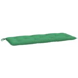vidaXL Blazina za vrtno klop zelena 120x50x7 cm oxford tkanina, (21414863) | Shoptok.si