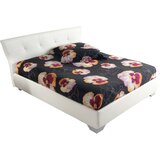 IMAB usnjena oblazinjena postelja Esedra 160x190 - več barv-bela | Shoptok.si