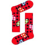 Happy Socks čarape Bauble sock gift box unisex, Crvene