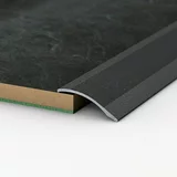 LOGOCLIC Prijelazna ukrasna lajsna (Antracit metalik, 1 m x 38 mm, Vrsta montaže: Lijepljenje)