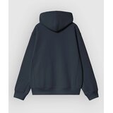 Carhartt WIP American Script Jopa s kapuco deep night | Shoptok.si