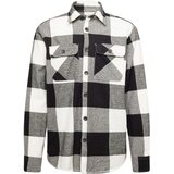 Jack & Jones Srajca 'Edarren' temno siva / črna / bela Cene