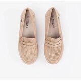 GOODIN Beige loafers with a thick sole | Shoptok.si