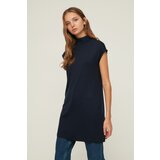 Trendyol Navy Blue-Stone 2-Piece High Neck Sleeveless Underwear Tunic | Eponuda.ba