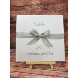  Vabila za SREBRNO POROKO SREOBL 05 | Shoptok.si
