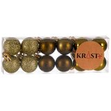 Set božićnih kuglica 3 x 4 x 3 cm Zelena Plastika (12 kom.) | shoptok.hr