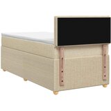  Boxspring krevet s madracem Krem 80 x 200 cm Tkanina | shoptok.hr