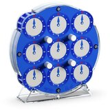  Rubikov sat (Clock) QiYi Magnetic, plavo-beli | Eponuda.com