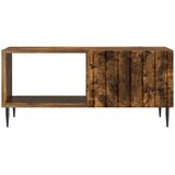  Kava Stol Dimljeni hrast 90 x 50 x 40 cm Konstruirano drvo | shoptok.hr