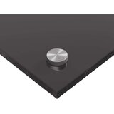 vidaXL Kuhinjski Backsplash Tamnosiva Kaljeno staklo 90 x 50 x 0.6 cm | shoptok.hr