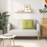  Jastuk za leđa Svijetlo zelena 60 x 19 x 50 cm tkanina | shoptok.hr