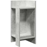  Pomoćni stolići 2 kom s policom siva boja betona 25,5x27x60 cm | Eponuda.com