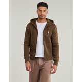 Polo Ralph Lauren SWEATSHIRT ZIPPE EN DOUBLE KNIT TECH Smeđa | shoptok.hr