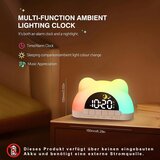 BEAUTIEBEAM otroška digitalna budilka z RGB lučko | Shoptok.si