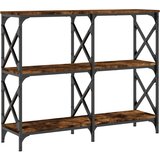  Konzolni stol boja hrasta 100x28x80,5 cm od konstruiranog drva | Shoptok.si