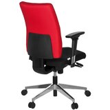 MID.YOU Vrtljiv Stol Pro-tec 350, Črna, Rdeča | Shoptok.si