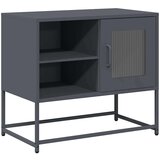 vidaXL TV omarica antracit 68x39x60,5 cm jeklo | Shoptok.si