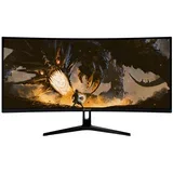 Nova 34″ Curved computer monitor 86.4 cm (34) 3440 x 1440 pixels 4K Ultra HD LED Black