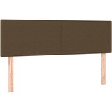  Krevet box spring s madracem LED tamnosmeđi 140x190 cm tkanina | shoptok.hr