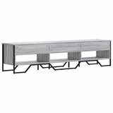 TV ormarić siva boja hrasta 180x34x41 cm konstruirano drvo | shoptok.hr
