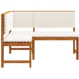  Vrtna stolica Smeđa 140 x 100 x 91cm Čvrsto drvo akacije | shoptok.hr